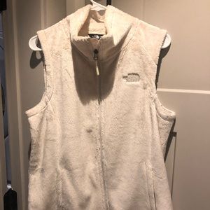 Cream/Ivory Soft North Face Vest (L)